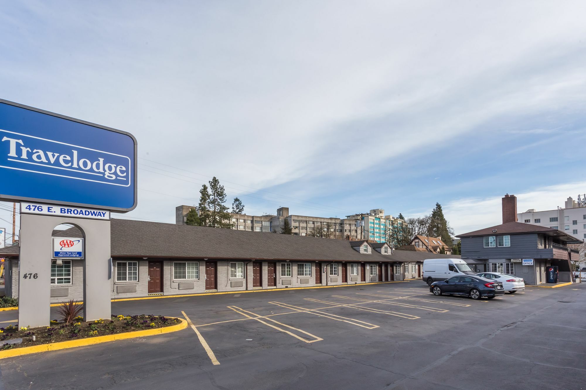 Travelodge By Wyndham Eugene Downtown/University Of Oregon Exteriör bild